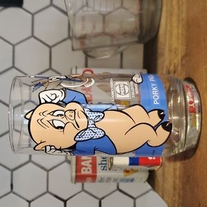 Warner Bros. PEPSI Porky Pig 1979 glass